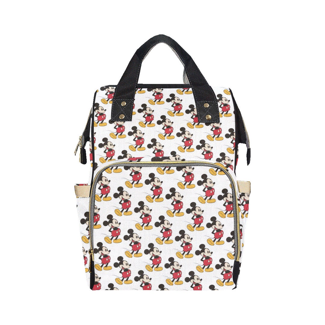Mickey Mouse Diaper Bag Backpack Mickey Mouse Backpack Disney Diaper Bag Disney Backpack Mickey Mouse Bag Disney Diaper Backpack Etsy