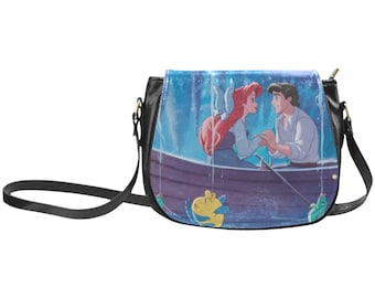 Little Mermaid Crossbody | Little Mermaid Purse | Ariel Bag | Disneyland Purse | Disney World Purse | Ariel Purse | Disney Crossbody