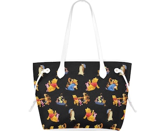 Pooh and Friends Canvas Purse | Pooh Purse | Pooh Tote | Disney Purse | Pooh Bag | Disney Tote Bag | Disneyland Purse | Disney World Purse