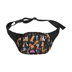 Disney Cats Fanny Pack | Disney Cats Bag | Disneyland Fanny Pack | Disney Fanny Pack | Disney Bag | Disney Cats Bag | Fanny Pack | Waist Bag