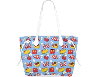 Bolso de lona de Mickey y Minnie / Bolso de Mickey y Minnie / Bolso de mano de Minnie / Bolso de mano de Mickey / Bolso de Disney / Bolso de Disneyland / Bolso de Mickey