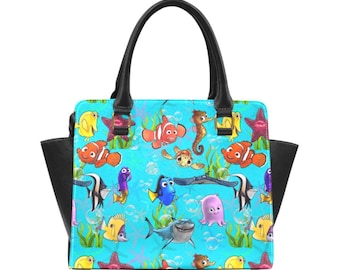 Finding Nemo Handbag | Finding Nemo Purse | Nemo Purse | Nemo Handbag | Disney Purse | Disney Bag | Disneyland Bag | Disney Purse |