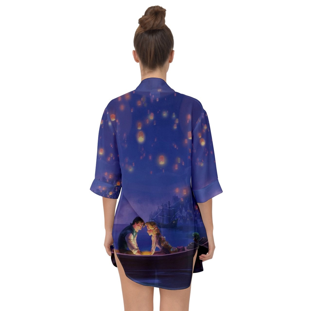 Tangled Chiffon Kimono | Disney Kimono | Disney Top | Disney Swimwear