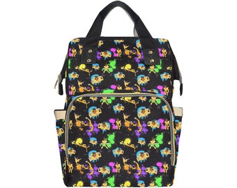 Powerline Diaper Bag Backpack | Powerline Backpack | Goofy Movie Backpack | Disney Diaper Bag | Disney Backpack |  Disney Diaper Backpack
