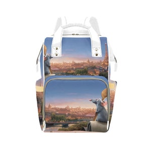 Ratatouille Diaper Bag Backpack | Ratatouille Backpack | Disney Diaper Bag | Remy Purse | Disney Backpack | Disney Diaper Backpack