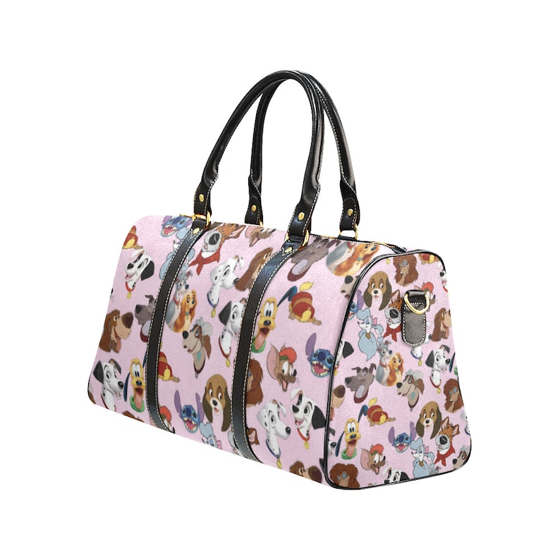 Disney Dogs Travel Bag Disney Dogs Duffel Bag Disney Etsy