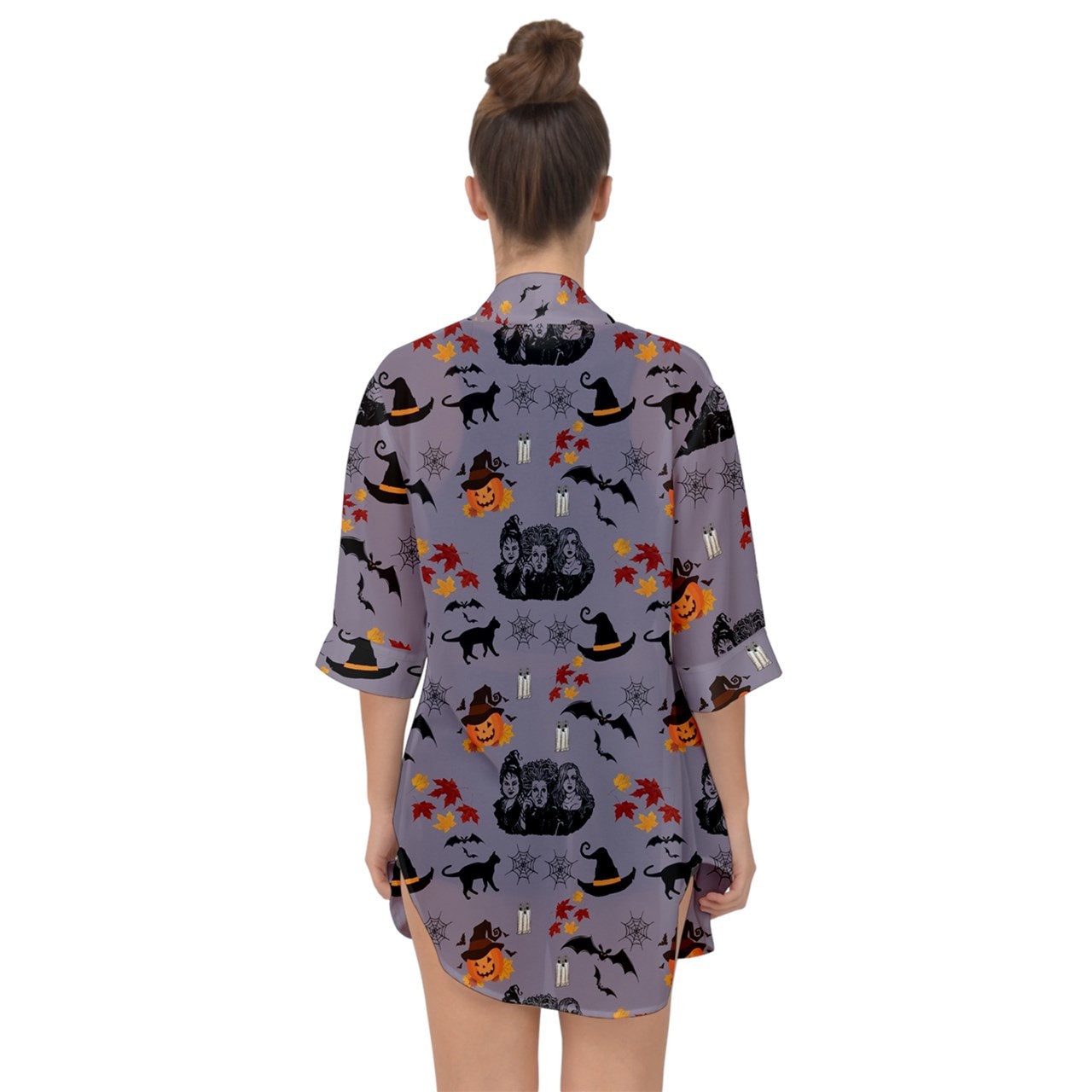 Hocus Pocus Chiffon Kimono | Hocus Pocus Kimono | Disney Halloween Kimono