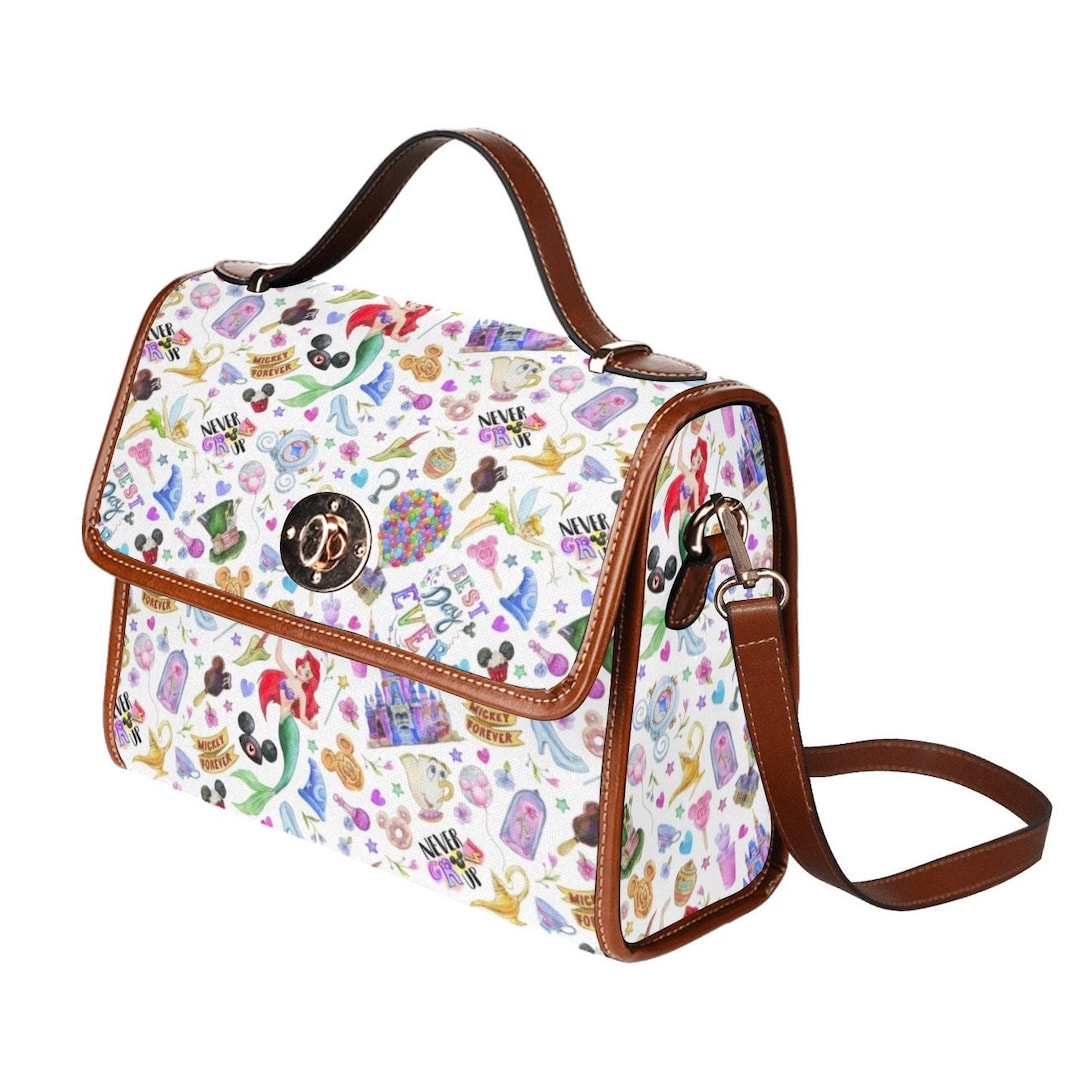 Best Day Ever Canvas Purse Disney Parks Purse Disney Crossbody Purse