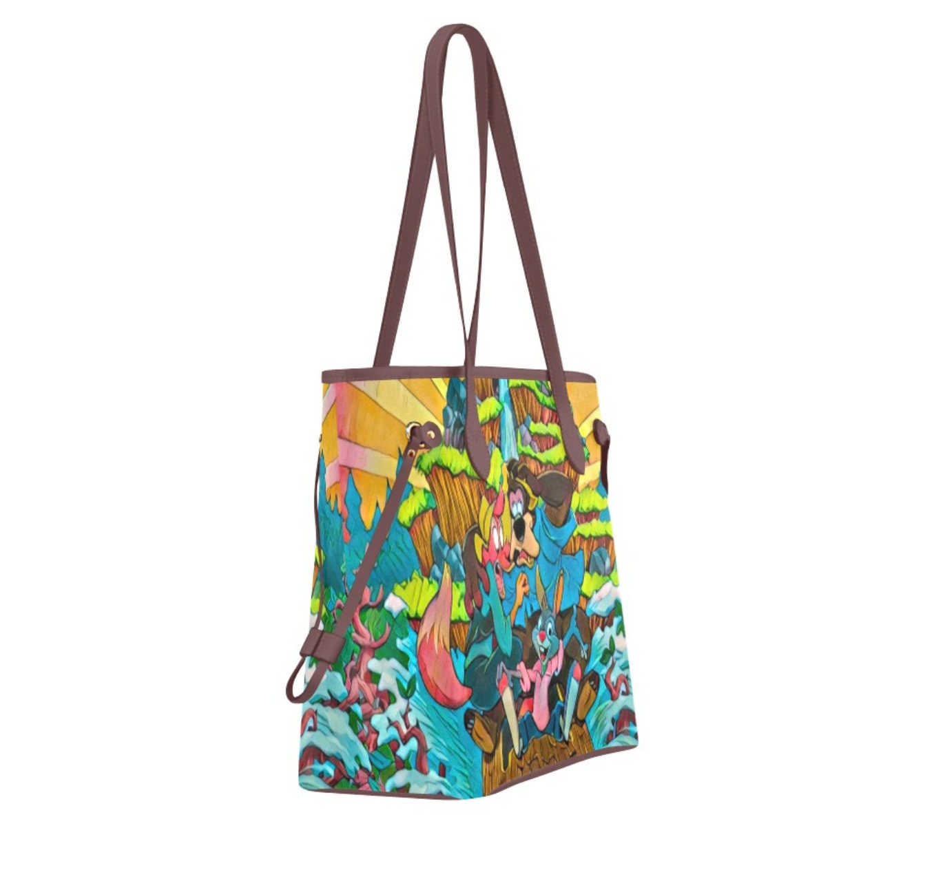 Buy Splash Mountain Canvas Tote Purse Splash Mountain Tote Bag Online in  India 
