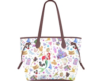 Best Day Ever Canvas Purse | Disneyland Purse | Disney World Purse | Disney Bag | Disney Dooney Inspired Purse | Disneyland Tote |
