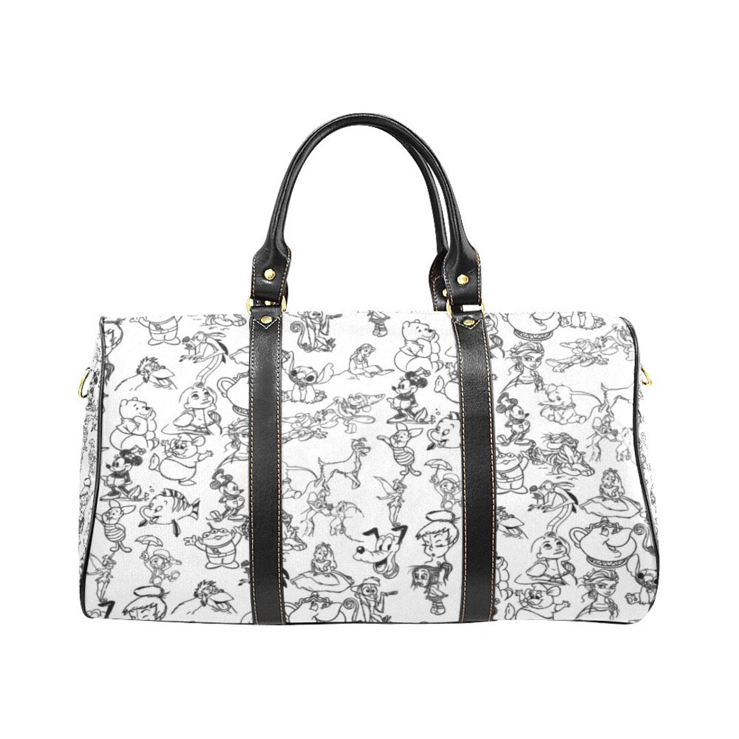 Disney Character Sketch Travel Bag Animator's Palate Travel Bag Disney