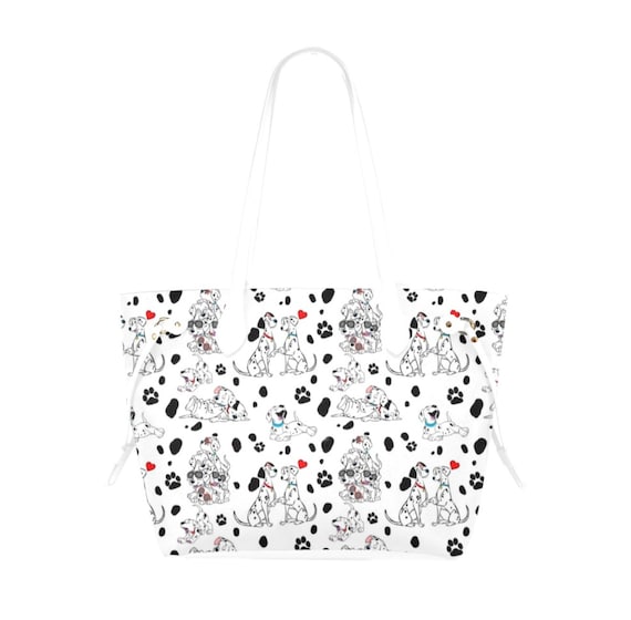 New CRUELLA DE VIL Disney 101 Dalmatians Tote Canvas Bag Collection 100% Cotton 
