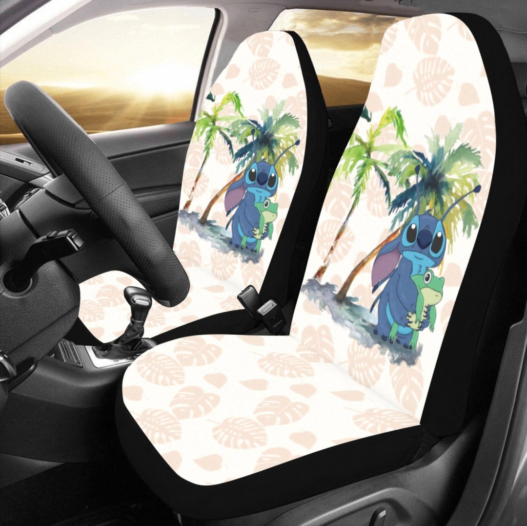 Stitch Car Seat Covers Stitch Car Accessory Disney Car Seat Covers Car