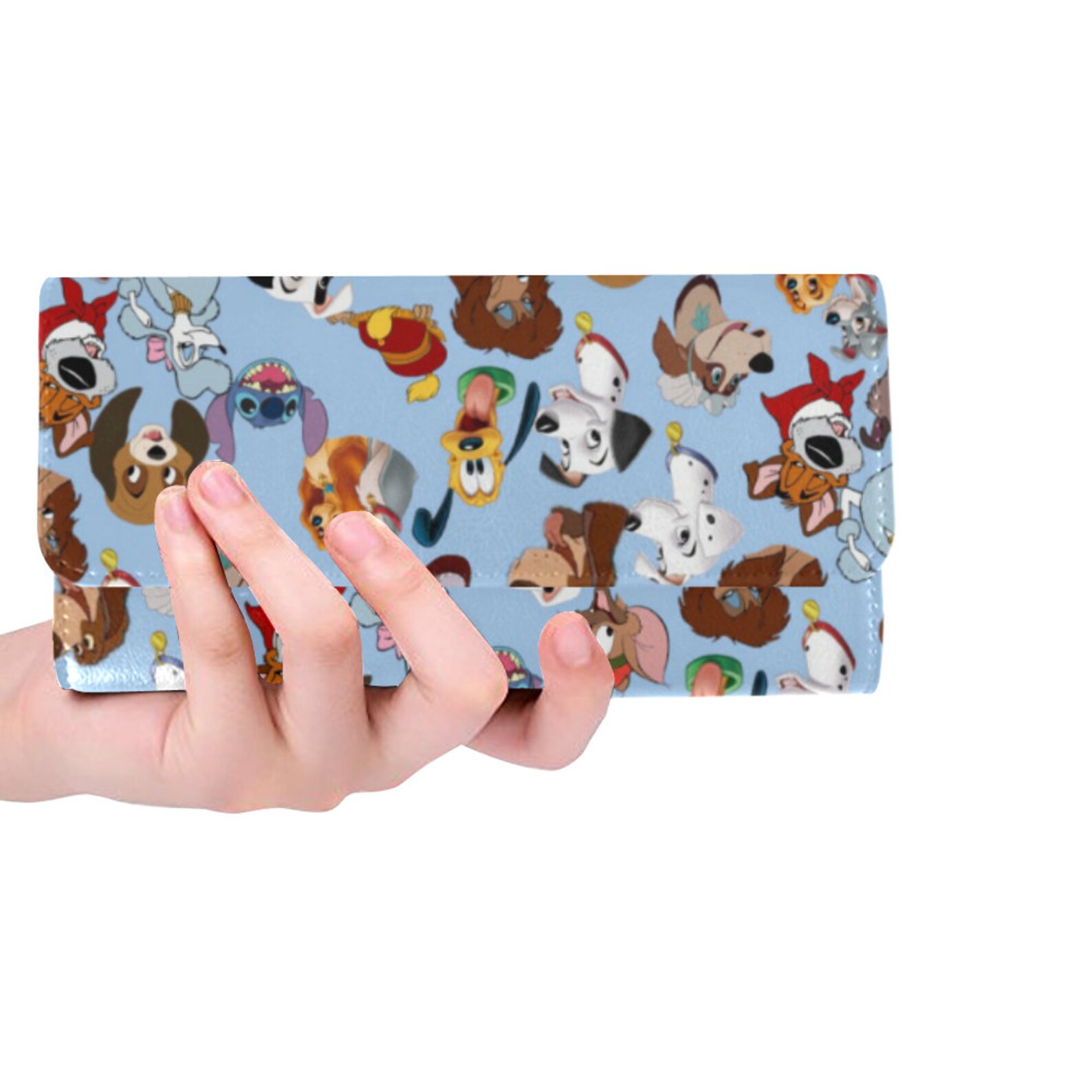 Disney Dogs Trifold Wallet Disney Dogs Wallet Disney Etsy UK