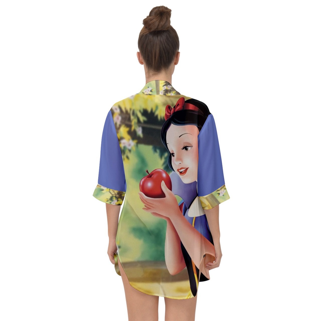 Afrika At bidrage fabrik Snow White Chiffon Kimono Disney Kimono Disney Top - Etsy