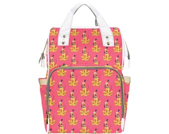 Pluto Diaper Bag Backpack | Pluto Diaper Bag | Disney Diaper Bag | Disneyland Backpack | Disney Bag | Diaper Backpack | Pluto Backpack |