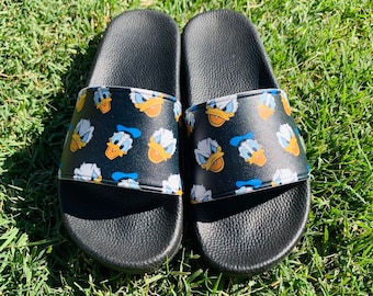 Sandalias sin cordones del Pato Donald / Sandalias del Pato Donald / Sandalias Disney / Zapatos sin cordones Disney / Zapatos sin cordones del Pato Donald / Zapatos Disney /