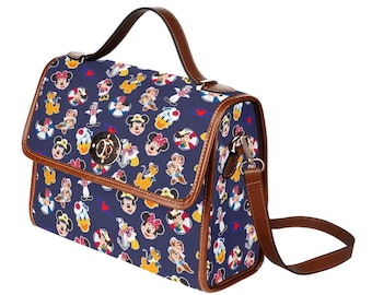 Cruise Canvas Purse | Mickey and Friends Cruise | Cruise Crossbody | Disney Crossbody | Disney Purse | Cruise Ship Purse | Mickey Cruise