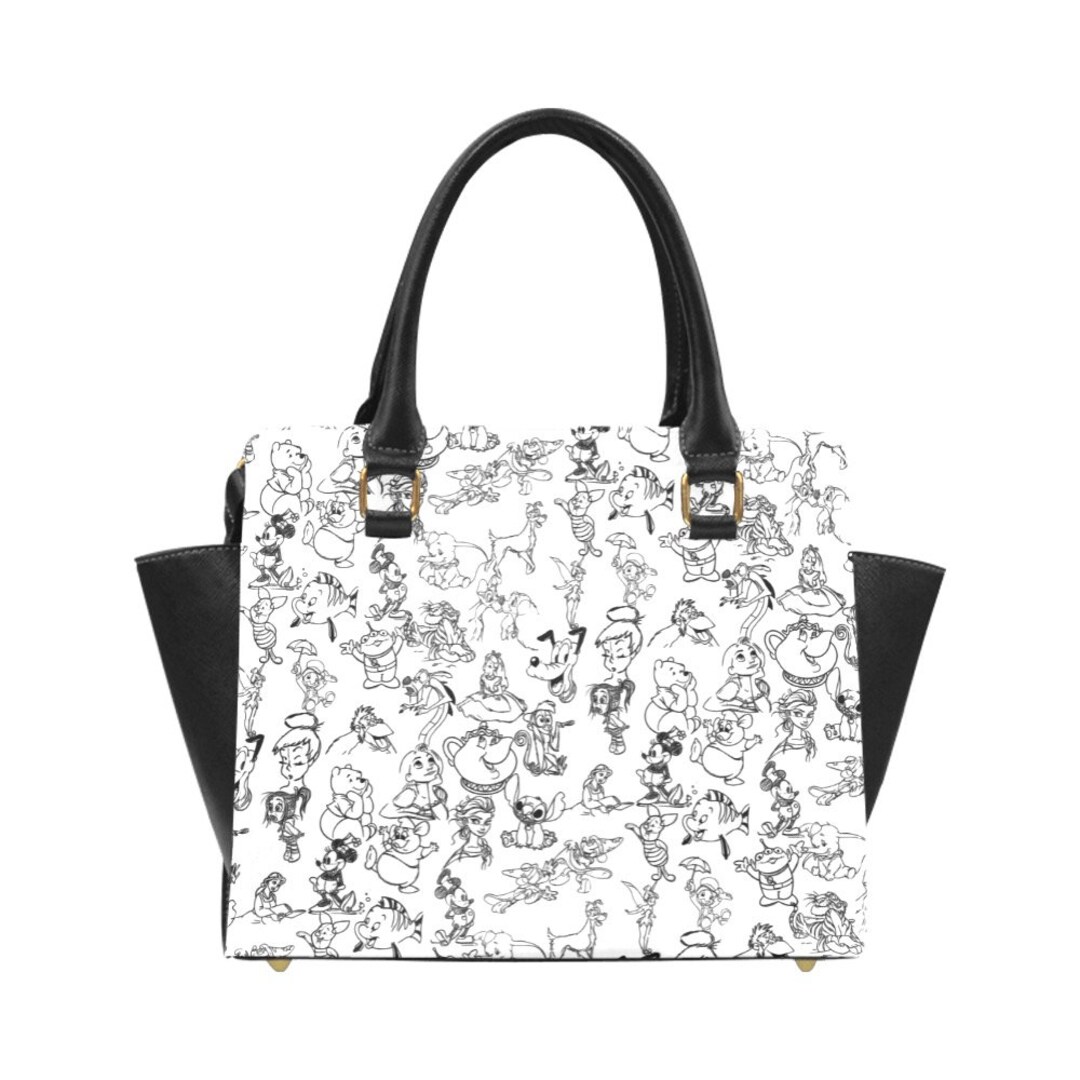 Disney Sketch Handbag Disney Sketch Purse Disney Bag Disney Purse