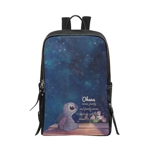 Toothless And Stitch School Backpacks Adjustable Shoulders Bag Black Bookbag Large Capacity For College/Men/Women Toothless And Stitch School Backpacks Adjustable Shoulders Bag Black Bookbag Large Capacity For College/Men/Women