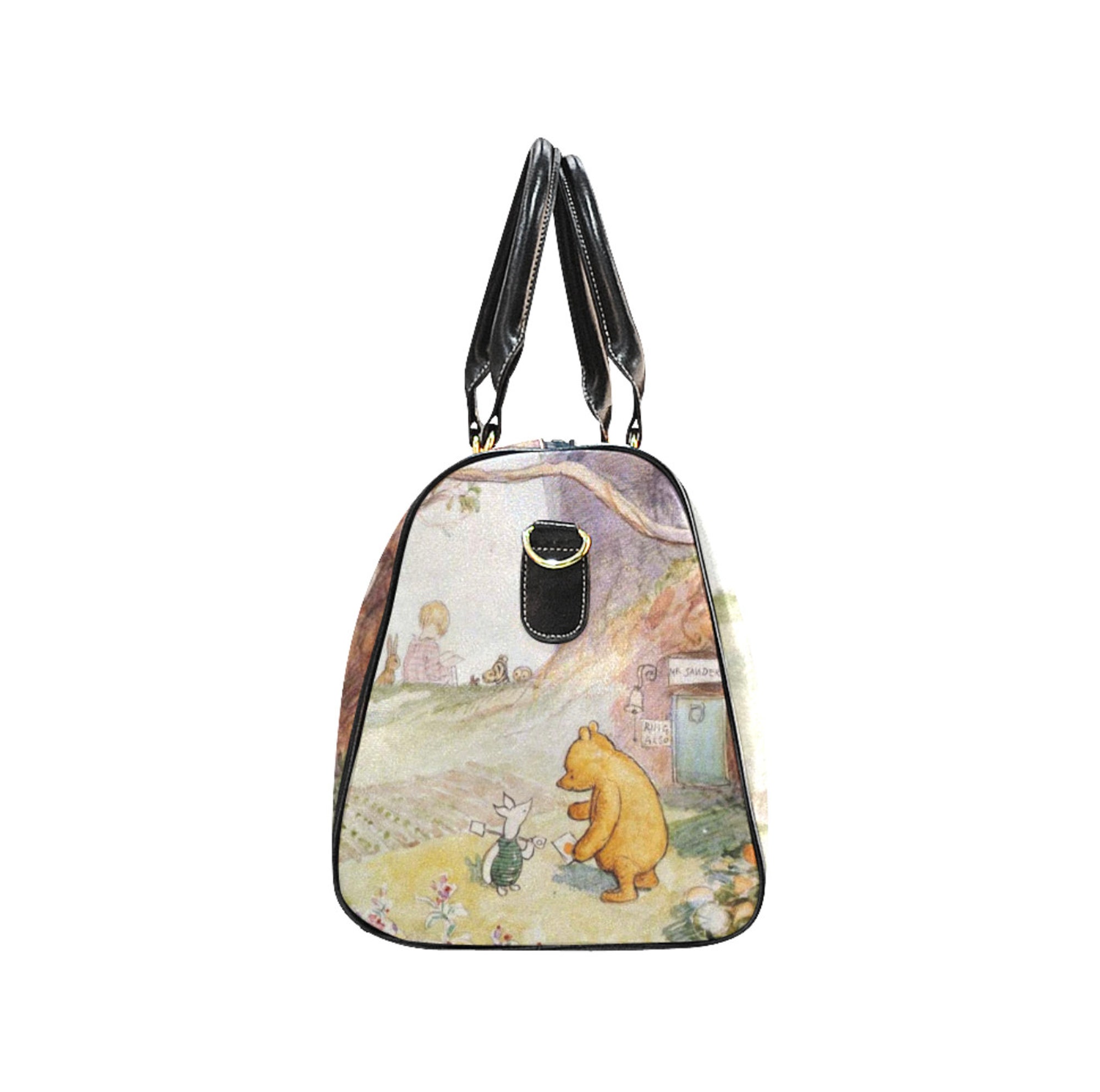 Classic Pooh Travel Bag | Winnie The Pooh Duffel Bag | Disney Duffel Bag | Disney Suitcase | Disneyland Bag |