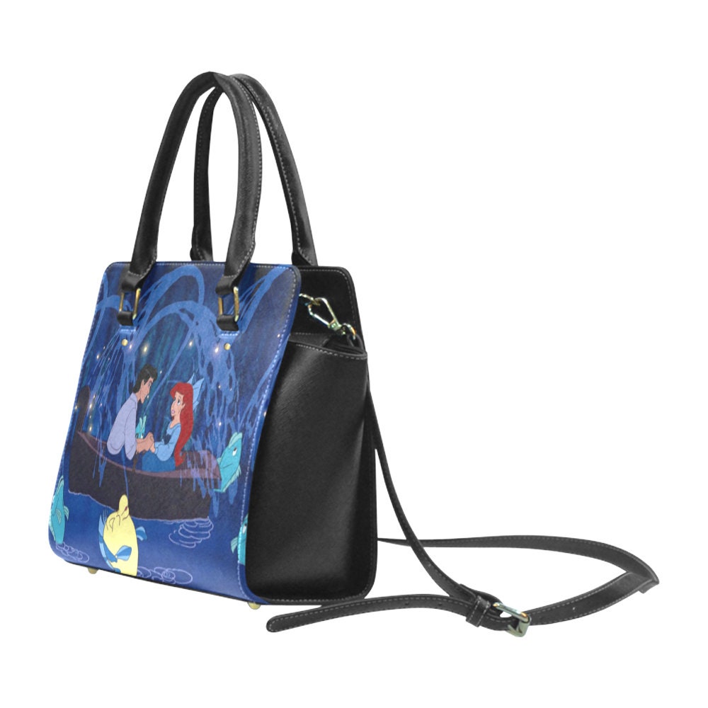 Little Mermaid Handbag Purse Little Mermaid Tote Bag Disney Purse Disney Tote Bag Disney Tote Disneyland Purse Disney World Purse Etsy Ireland