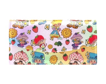 Strawberry Girl Wallet | Strawberry Cake Wallet | Strawberry Wallet | Strawberry Purse | Strawberry Cake Purse