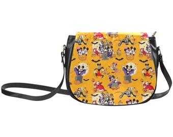 Mickey and Friends Halloween Crossbody Purse | Mickey Halloween Purse | Mickey Halloween Bag | Mickey Mouse Purse | Disney Halloween Purse