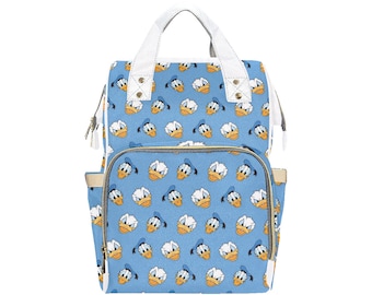 Donald Duck Diaper Bag Backpack | Donald Duck Diaper Bag | Disney Diaper Bag | Disneyland Backpack | Disney Bag | Diaper Backpack |