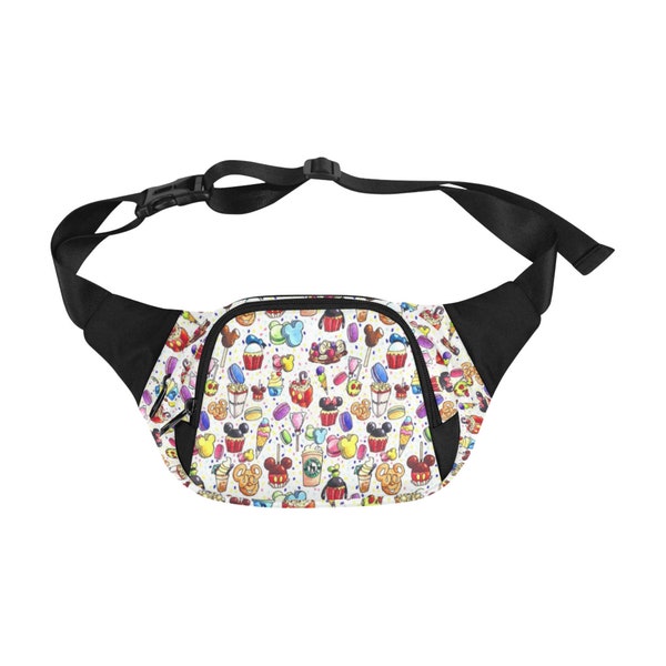 Disney Snacks Fanny Pack | Disney Snacks Purse | Disney Fanny Pack | Disneyland Fanny Pack | Disney Fanny Pack | Fanny Pack |