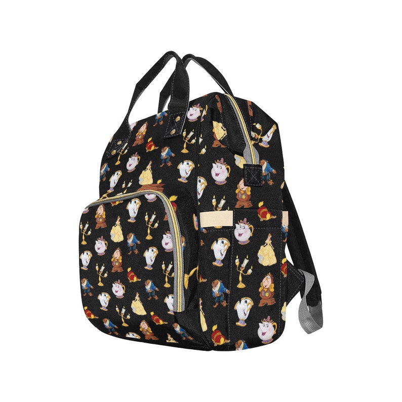 Beauty and the Beast Diaper Bag Backpack Disney Backpack Etsy Beauty and the Beast Diaper Bag Backpack Disney Backpack Etsy