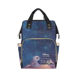 Stitch Ohana Diaper Bag Backpack | Stitch Backpack | Disney Diaper Bag | Disney Backpack | Disney Bag | Disney Diaper Backpack | Ohana