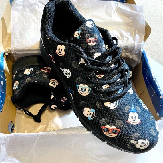 KLAAR OM TE VERZENDEN Mickey Mouse Schoenen : Heren Maat 9 - Etsy Nederland