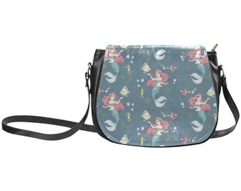 Little Mermaid Crossbody | Little Mermaid Purse | Ariel Bag | Disneyland Purse | Disney World Purse | Ariel Purse | Disney Crossbody