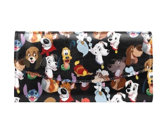 Disney Dogs Wallet | Disney Dogs Flap Wallet | Disney Dogs Purse | Dogs Purse | Disney Wallet | Disneyland Wallet | Disney World Wallet |