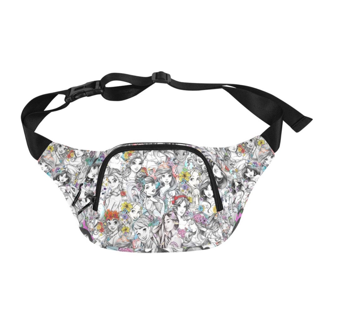 Disney Princess Fanny Pack Disney Princess Purse Princess Fanny