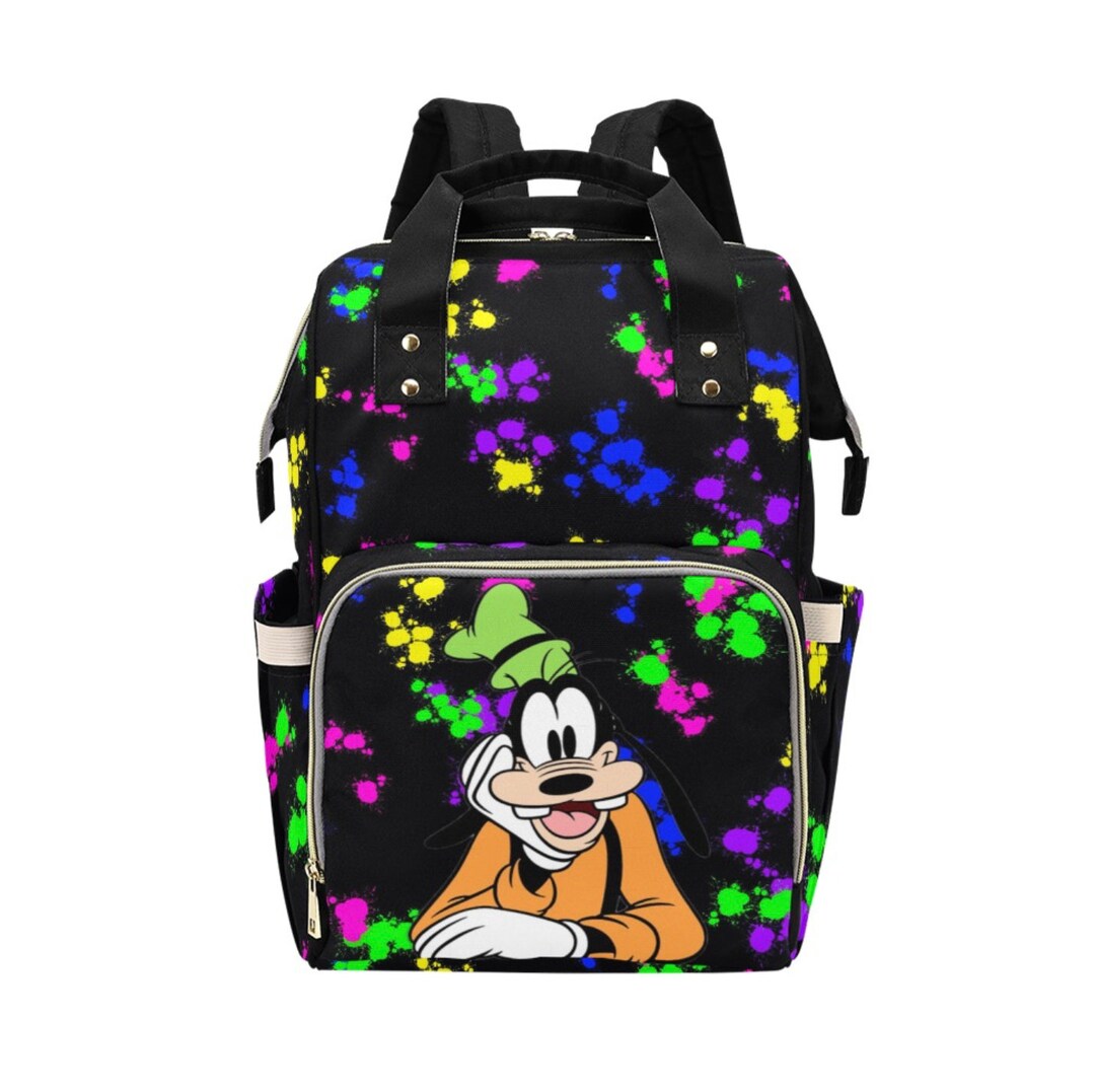 Goofy Diaper Bag Backpack Goofy Backpack Disney Diaper Bag Etsy