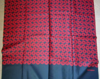 Sale!!!Vintage Yves Saint Laurent silk scarf, 1980s