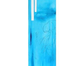Jellyfish - Acrylic Painting on Canvas