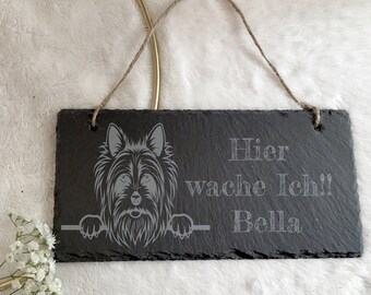Türschild mit verschiedenen "Hunde-Motiven" und in drei unterschiedlichen Formen zur Auswahl / inkl. Versand!