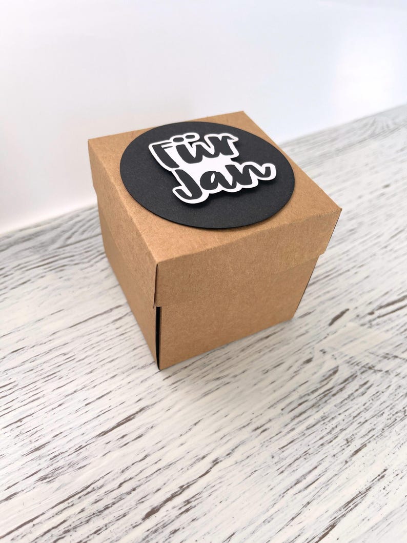 Explosionsbox für Fotoshooting-Gutschein/ Geschenkverpackung personalisiert – 3D Box mit Kamera-Motiv – Geldgeschenk Fotografie 画像 6