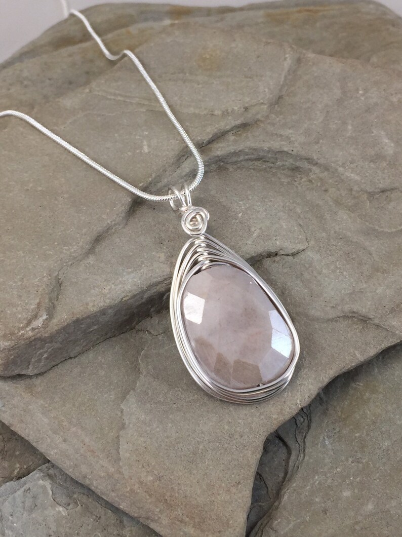 Large moonstone pendant Clearance