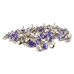 Synthetic Crystal Rivets, 11mm