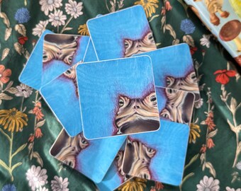 Hello Frog Sticker