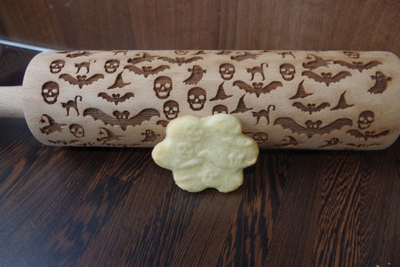 Halloween Rolling Pin Etsy