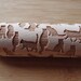 christmas sale Mini laser engraved rolling pin with cats3