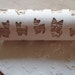 Mini laser engraved rolling pin with Yorkshire terrier