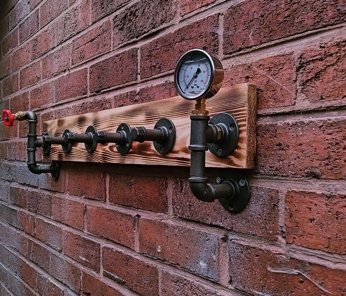Industrial Pipe Hanger Etsy