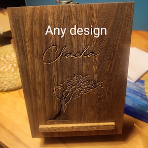 Personalized Wooden Messenger Box – Artist & Writer Gift image 2