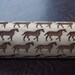 christmas sale Mini laser engraved rolling pin with horses-1
